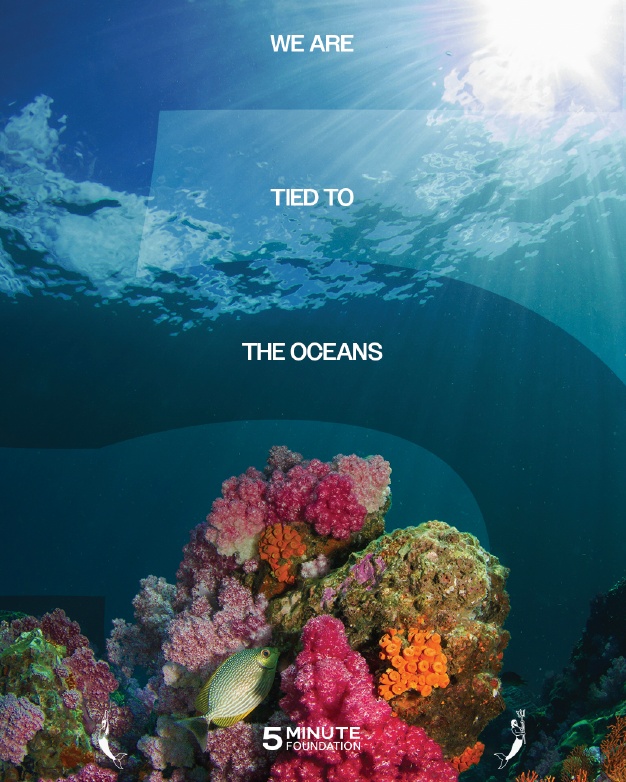 We are tied to the oceans poster