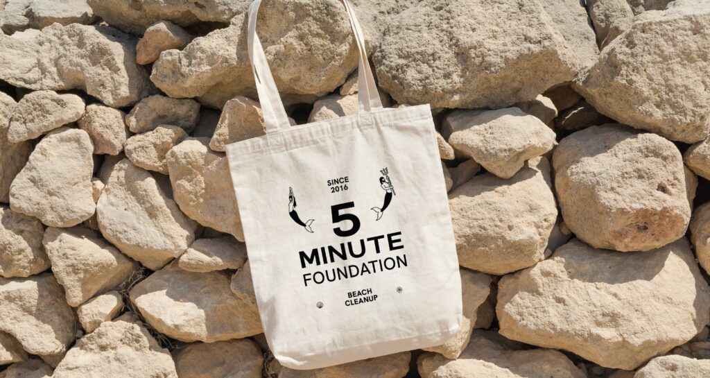 5 Minute Foundation tote bag